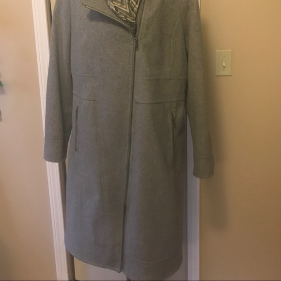 Mossimo Grey Wool Coat - Picture 2 of 5